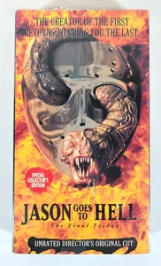 Jason Goes to Hell: Final Friday (VHS, 1993) Friday the 13th NEW SEALED HORROR - Picture 1 of 6