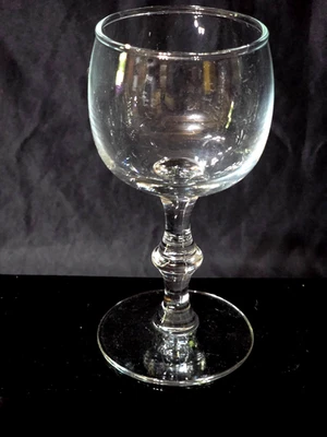 复古 LIBBEY 4.875 英寸莱茵葡萄酒玻璃乔治威化干 - 替换单件 — 第 1/3 张图片