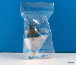 12 PINES CONECTOR COMTAL IPT07SE14-12S MUJER 7.5/13/A DORADO MILITAR RARO - Imagen 1 de 8