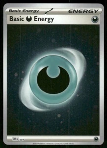 Pokemon Tcg Basic Darkness Energy [Cosmos Holo] #7 Scarlet & Violet Energy NM - Picture 1 of 2