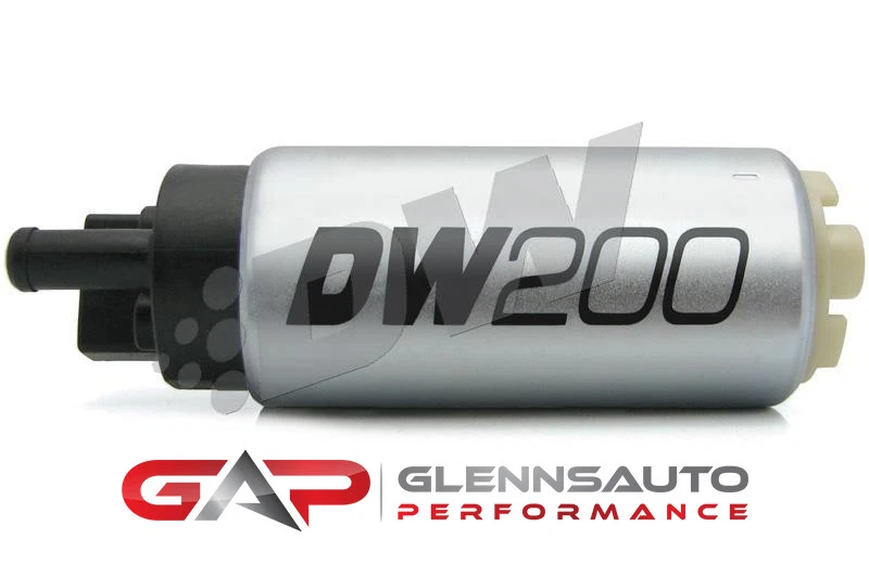 DeatschWerks 通用 255 LPH 油箱内燃油泵 带设置套件 - 9-201-1000 — 第 1/1 张图片