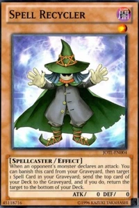 Tarjeta Yu-Gi-Oh Común Reciclador de Hechizos JOTL-EN004 (U) Nueva - Imagen 1 de 3