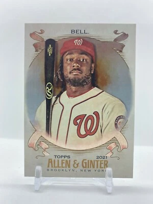 2021 Allen & Ginter silver portrait (hot box) parallels *Free Shipping* - Image 1 of 2