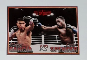 Mikey Garcia vs Errol Spence Jr 2019 4LUVofBOXING Boxkarte Geschichte des Bandes - Bild 1 von 2
