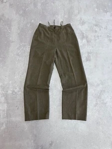 Vintage Jil Sander Women's Wool Cashmere Beige Pants Size 42 Made in Italy - Picture 1 of 11