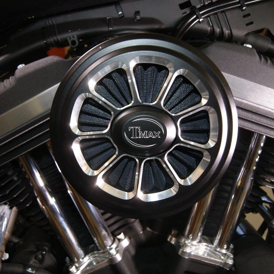Thundermax Ballistic 9-Spoke Air Cleaner Matte Black Harley Street XG 15-21 - Изображение 1 из 1
