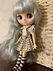 8" Middie Blyth Doll Joint Matte Face Long Curly Hair Doll Hand Gesture Gift