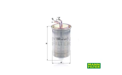 Filtro de combustible Mann-Filter Wk845/3 para Ford Escort, Fiesta, Mondeo I, II 1.8 Td Foto 1 de 2