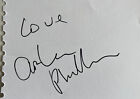 Hand signed white card of ARLENE PHILLIPS, STRICTLY COME DANCING, TV, autograph