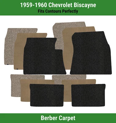 Alfombrillas de fila delantera y trasera Lloyd Berber para Chevrolet Biscayne 1959-1960  Foto 1 de 4