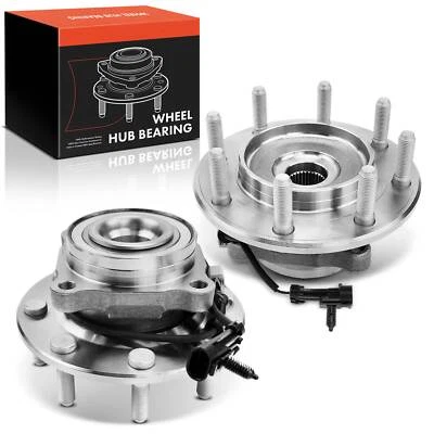 2x Conjunto de cojinete de cubo de rueda para Chevrolet Silverado 3500 Sierra 3500 tracción trasera delantera Foto 1 de 4