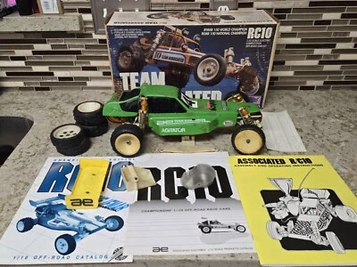 Vintange Team Associated RC10 Gold Pan Bundle -  A Stamp - Cadillac Avenue - Image 1 of 4
