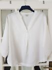 Monsoon 3/4 Sleeve  Linen  Top/Blouse  Size 16-18 Relaxed Fit   Great Condition