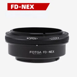 FOTGA Canon FD Lens To Sony E-Mount NEX3 NEX5 NEX-7 EX-5N NEX-C3 NEX-5C Adapter - Picture 1 of 5