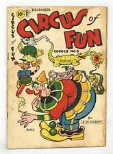 Circus of Fun Comics #3 GD- 1.8 1947 Low Grade