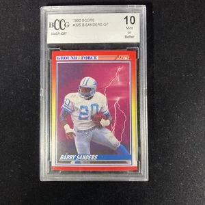 Score Barry Sanders 1990 #325 Ground Force BCCG 10 - Imagen 1 de 2