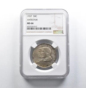 MS66 1937 Antietam Commemorative Half Dollar NGC *2785 - Picture 1 of 3