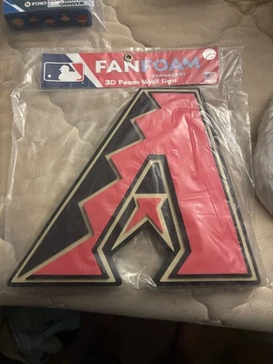 Arizona Diamondbacks 3D Foam Wall Sign - Image 1 of 2