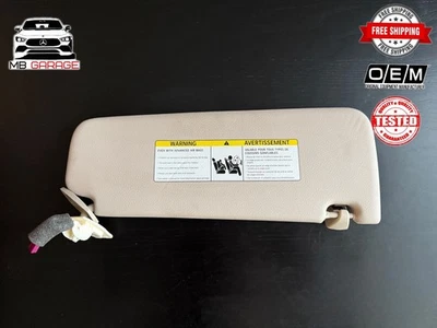 11-16 BMW 528i 535i 535i xDrive Front Left Side Sun Visor Sunvisor Gray Oem - Image 1 of 4