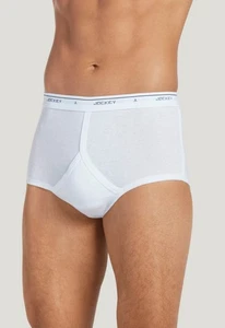 NUEVO SIN ETIQUETAS JOCKEY Hombre Clásico Tiro Completo Calzoncillo 54 XXXXL 4XL BLANCO PAQUETE DE 2 - Imagen 1 de 4