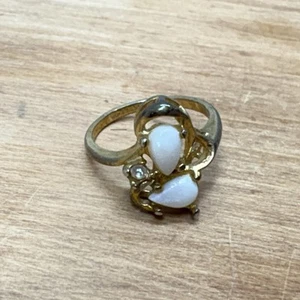 Vintage 14kt GF Opal Unikat Ring Größe 5 - Bild 1 von 8
