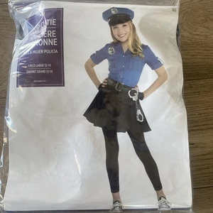 Costume poliziotto bambina taglia grande - Foto 1 di 5