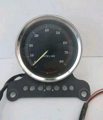 Harley Tachometer dyna Lowrider Superglide Sport Fxdx Sportster 67042-99 - Image 1 of 4