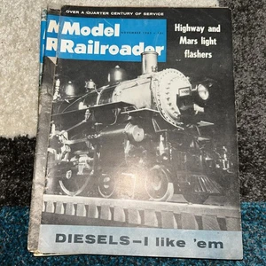 Model Railroader Magazine - 1960's & 1970’s. Lot Of 7 - Picture 1 of 14