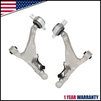 Front Lower Control Arms Ball Joints Kit RWD For Infiniti Q50 Q60 EX35 EX37 QX50 Foto 1 de 4