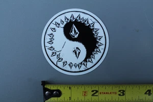 VOLCOM Stone Snowboarding Punk Spikes Yin Yang VC3 Surfing Skateboarding STICKER - Picture 1 of 6