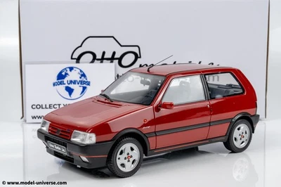Otto Mobile - 1:18 Fiat Uno Turbo i.e Racing Red 1990 - Limited Edition Resin... - Image 1 of 4