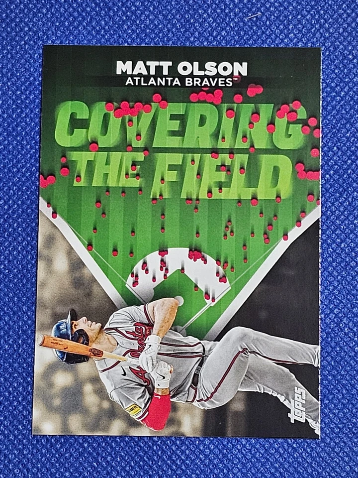 Matt Olson 2024 Topps Series 2 Covering the Field #CTF-23 - Image 1 of 1