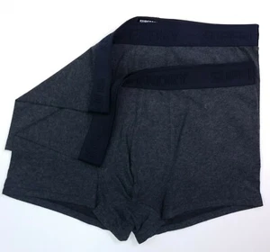 Superdry Black Snow Heather Double Pack Sports Boxer Trunks - XL **New** - Picture 1 of 9