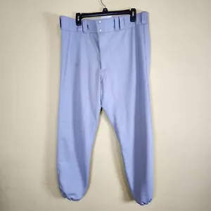 VINTAGE Nike Baseball Jogginghose Erwachsene 37 grau Polyester rot Stickerei Swoosh - Bild 1 von 12