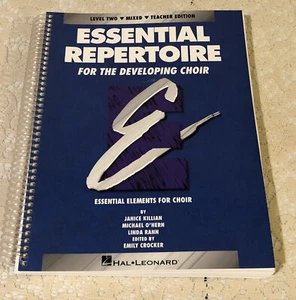 Essential Repertoire for the Developing Choir Level 2 Mixed Teacher Edition, PB - Picture 1 of 12