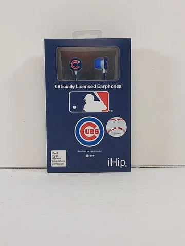 MLB Chicago Cubs Ear Buds Phones Headphones iHip Cover