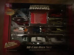 Johnny Lightning Muscle Cars Limited Edition 10 Car Box Set Collectible MIMB - Picture 1 of 20
