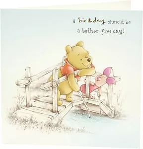 Winnie the Pooh Birthday Card - Picture 1 of 2