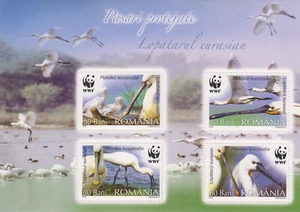 Vögel  Löffler Rumänien WWF postfrisch 3183 - Bild 1 von 1