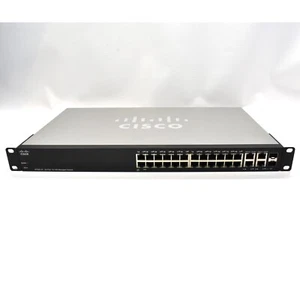 Cisco SF300-24 Port 10/100 Managed Switch - Bild 1 von 4
