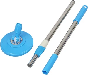 Spin Mop Pole Handle Replacement, Home 360 Degrees Rotating Telescopic Replac... - Picture 1 of 7