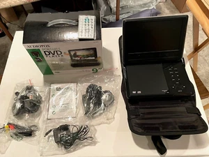 DVD Player, Portable, 9"  Used but in perfect condition.  Hardly used. - Picture 1 of 9