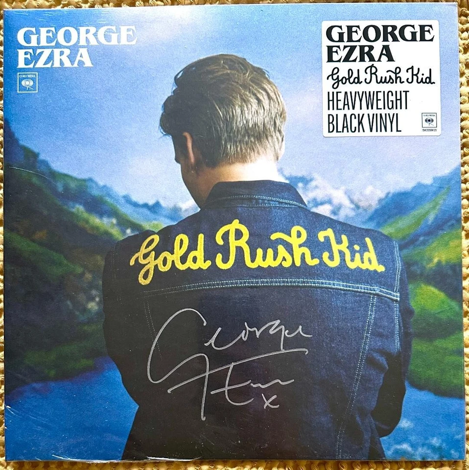 GEORGE EZRA - GOLD RUSH KID HAND SIGNED VINYL NEW SEALED AUTOGRAPHED - Image 1 of 1