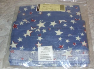 Longaberger American Starburst rot weiß blau Medium Serviereinsatz NUR NEU Rarität - Bild 1 von 5
