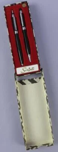 c1960s Unused Stock - Boxed Scripto Ballpoint Pen & Mechanical Pencil Set - Picture 1 of 1