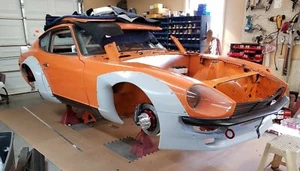 JDM Fender Flares over arch fit Nissan Datsun fairlady 240Z S30 260Z kit 280Z - Picture 1 of 20