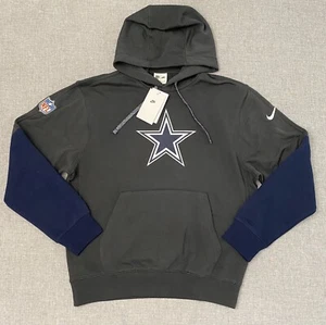 Nike Dallas Cowboys 2024 Equipo Lateral Club de Jugadores Pullover Hombres Sudadera con Capucha Mediana Nueva - Imagen 1 de 10