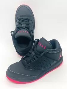 Nike Jordan Flight Origin Black/Fuchsia/ 921199-009 Youth Size 11C Shoes - Picture 1 of 6