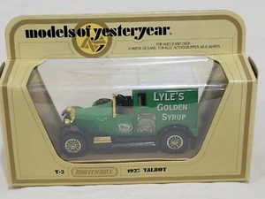 Matchbox Models Of Yesteryear - Y5 1927 Talbot - Lyle's Golden Syrup - Boxed - Picture 1 of 9