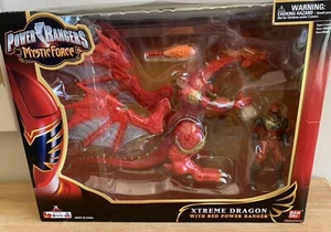 NEW POWER RANGERS MYSTIC FORCE XTREME DRAGON W/ RED POWER RANGER BANDAI 2006 - Picture 1 of 1
